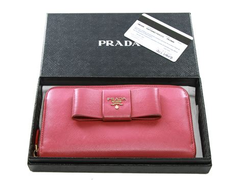 prada ribbon wallet